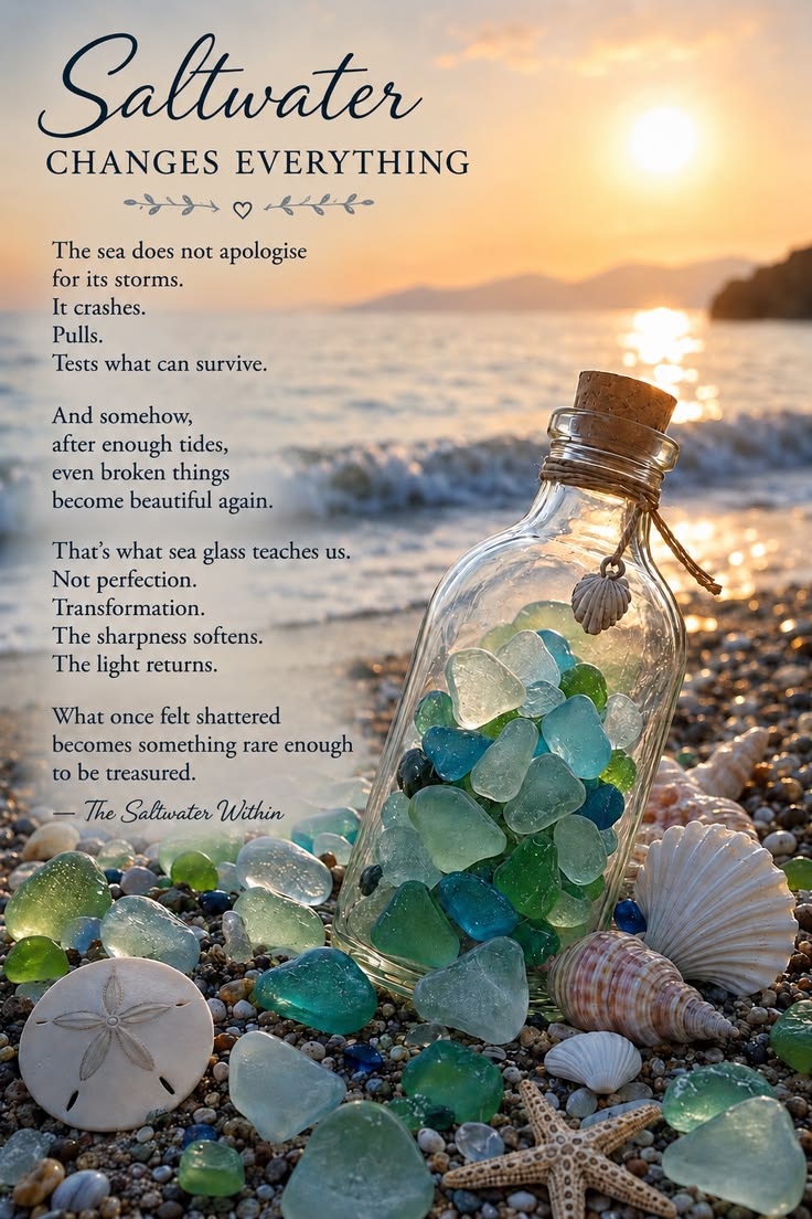 Saltwater Changes Everything poem artwork